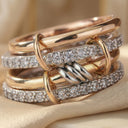 Qamar Sabr Stack Ring