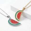 Qamar Watermelon Necklace