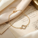 Luxe Crystal Clover Bracelet