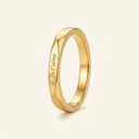 Love Script Band Ring