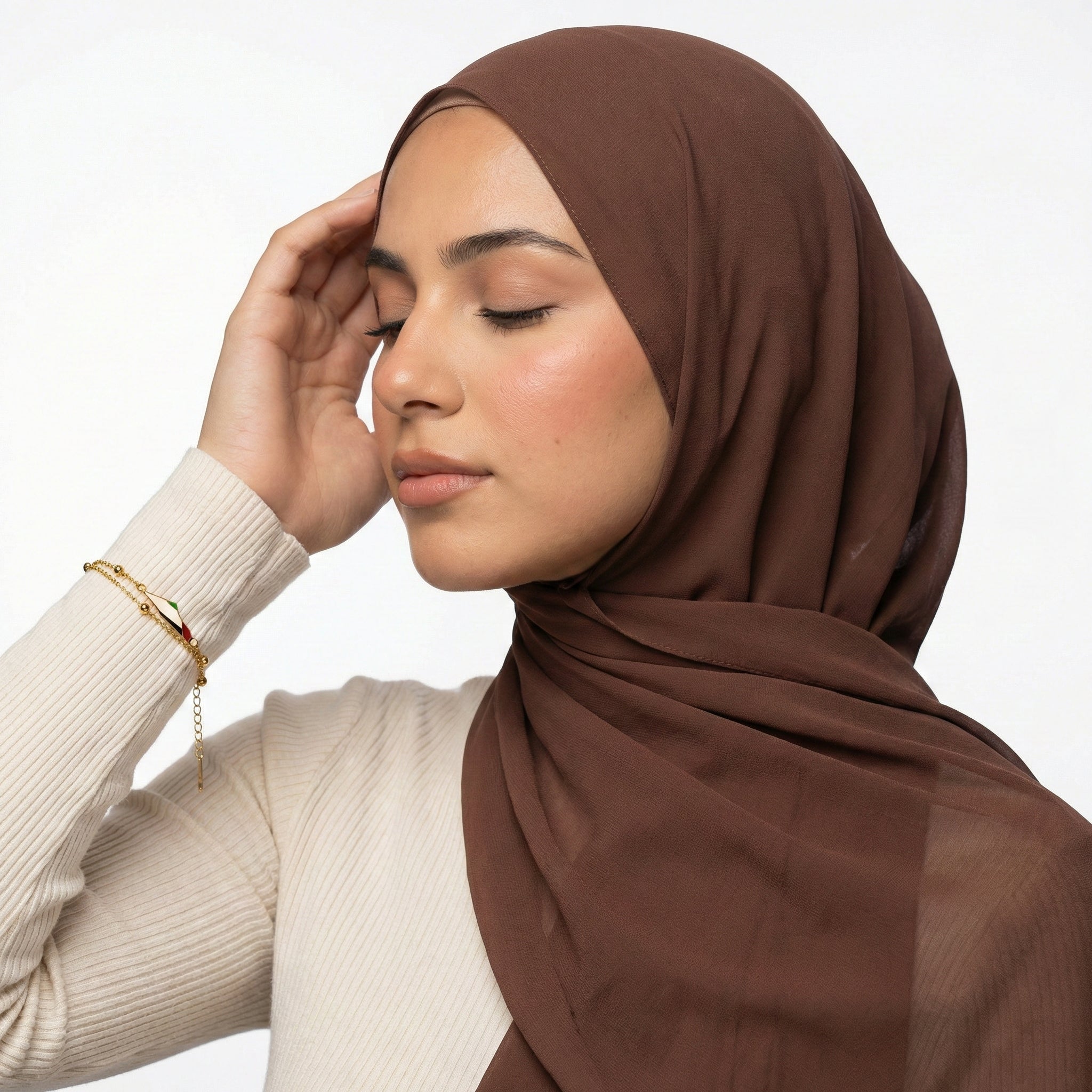 Qamar Palestine Map Bracelet