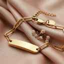 Hailey Gold Chain Bracelet