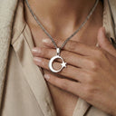 Qamar Lunar Star Necklace