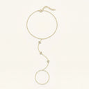 Elara Crystal Hand Chain