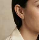 Qamar Sakinah Leaf Earrings