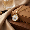 Pearl Clover Initial Bracelet