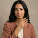 Flora Gold Hand Chain