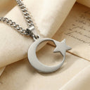 Qamar Lunar Star Necklace