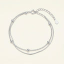 Pia Silver Layered Bracelet