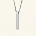 Ayatul Kursi Steel Bar Necklace