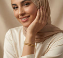 Twisted Leila Layered Bracelet