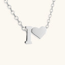 Ria Initial Letter Gold Necklace