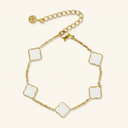 Zahra Rosette Bracelet - Ivory