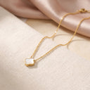 Zahra Rosette Necklace - Ivory