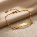 Rina Gold Bar Bracelet