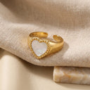 Amara Heart Ring