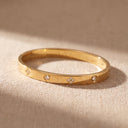 Gold Clover Bangle