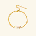 Qamar Palestine Map Bracelet