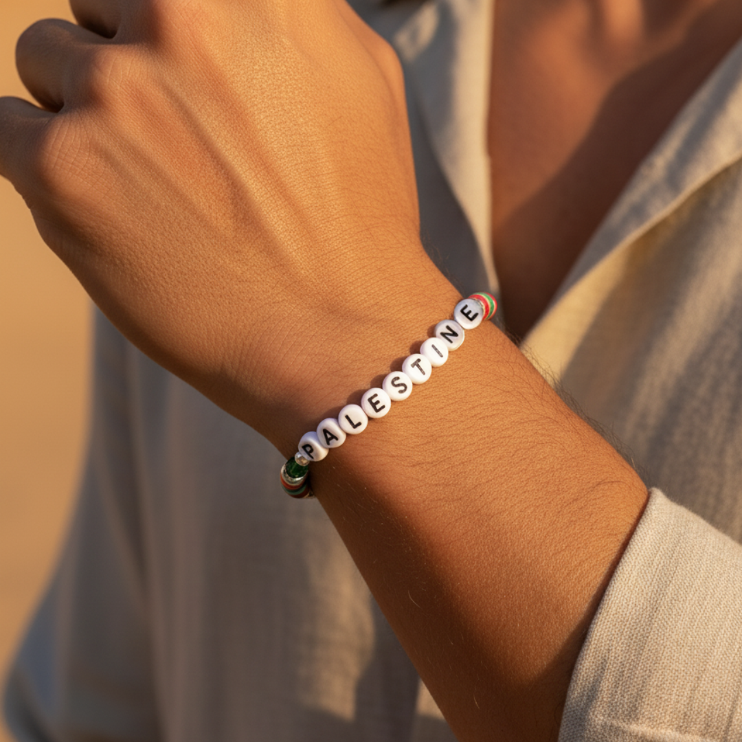 Qamar Palestine Stripes Bracelet