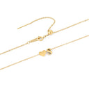 Ria Initial Letter Gold Necklace