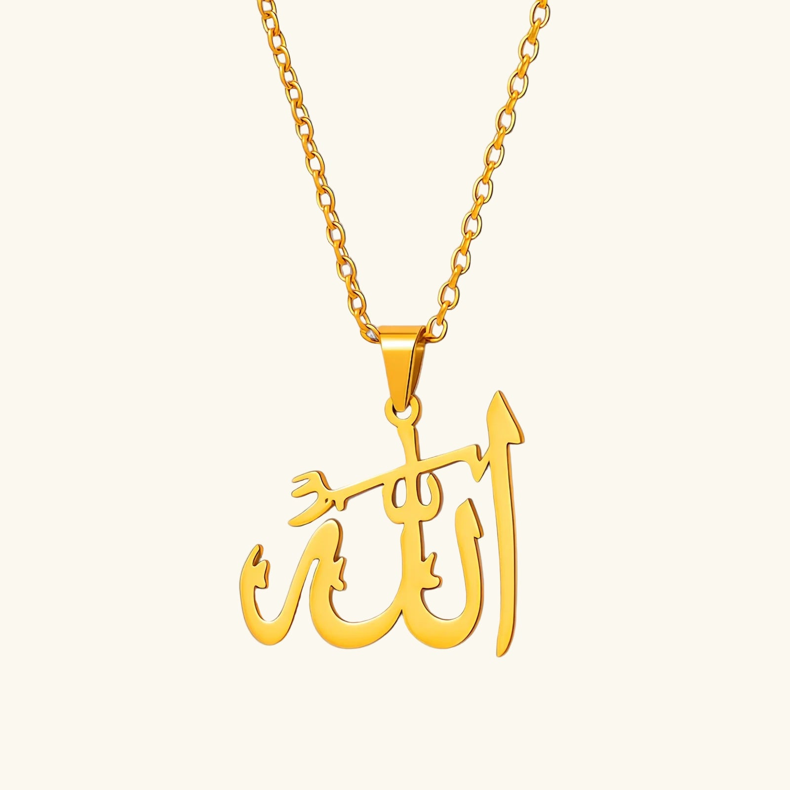 Qamar Celestial Allah Necklace