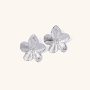 Allysa Flower Gold Earrings
