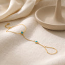 Azzura Blue Hand Chain