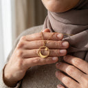 Qamar Luna Noor Necklace