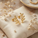 Qamar Sakinah Leaf Earrings