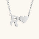 Ria Initial Letter Gold Necklace
