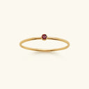 Amelia Birthstone Stacker Ring
