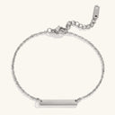 Rina Silver Bar Bracelet