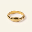 Sculpted Wave Ring