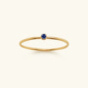 Amelia Birthstone Stacker Ring