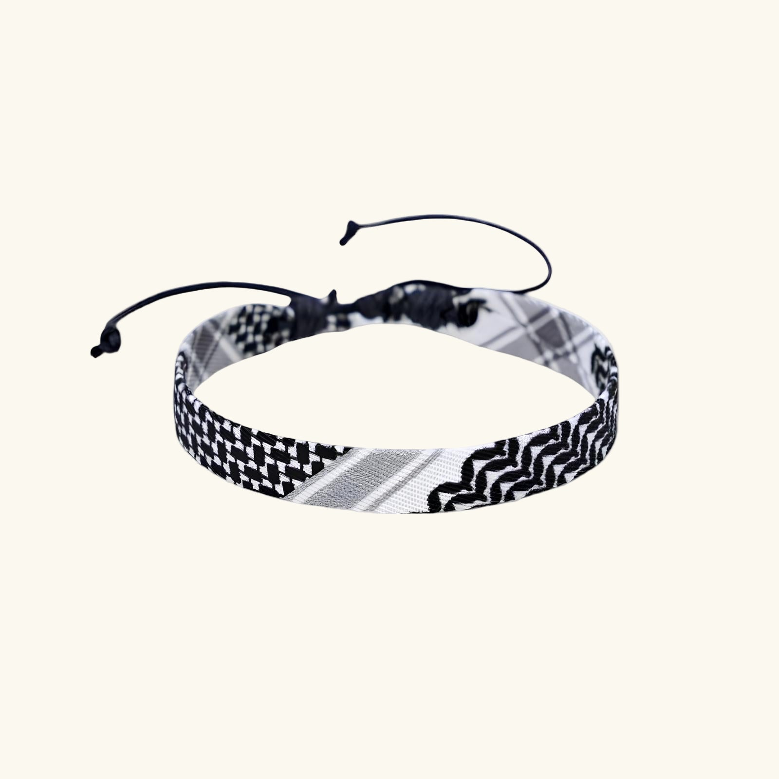 Qamar Keffiyeh Bracelet