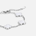 Silver Clover Bracelet