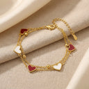Two Hearts Bracelet