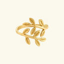 Qamar Palestine Olive Leaf Ring