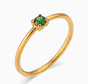 Petite Birth Gem Ring