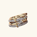 Qamar Sabr Stack Ring
