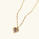 Qamar Zayna Wave Necklace