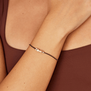 Midnight Black Crystal Bracelet