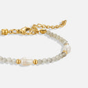 Moonstone & Pearl Bead Bracelet