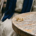 Qamar Olive Branch Ring