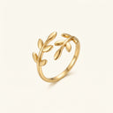 Qamar Olive Branch Ring