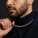 Qamar Fajr Cuban Chain Necklace