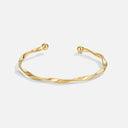 Twisted Imari Gold Bangle