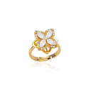 Qamar Aisha Clover Ring